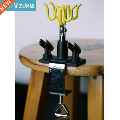 KKMOON Airbrush Holder Gravity Stand Kit for Air Brush paint