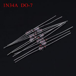 10Pcs 1N34A Germanium Diode 1N34A DO-7 45V IN34A New