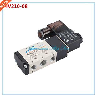 5Way Electric Valve Solenoid Position 4V210 Airtac