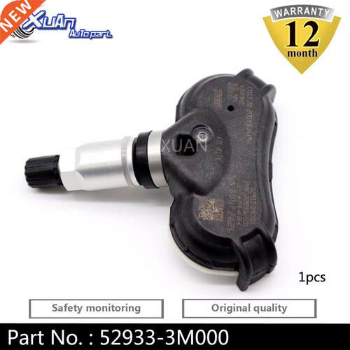 XUAN 1 PCS Tire Pressure Monitor Sensor 52933 000 TPMS Fo