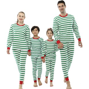 Baby Boy Girl Mom Dad Family Matching Pajamas Sets Christmas