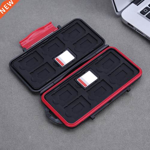 All in One Memory Card Case Micro SD Card Holder 12SD+12TF W