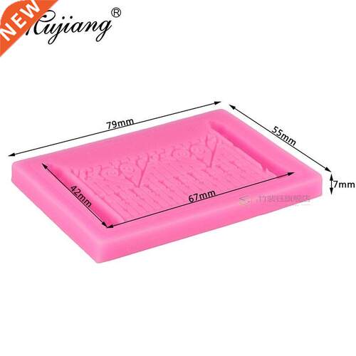 3D Door Window Silicone Mold Frame Cake Border Fondant Cake
