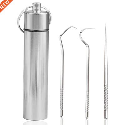 Pcs Toothpicks Pocket Set Outdoor Edc Portable Multi-Purpos