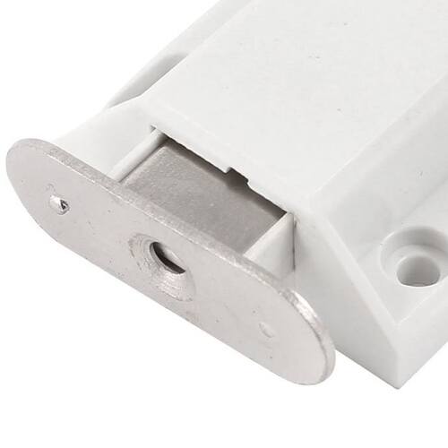 10x White Push To Open Door Drawer Cabinet Catch Latch