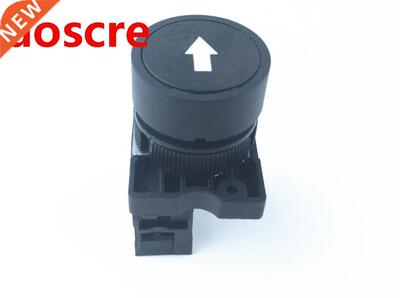 1PCS Black ZB2-EA211 22mm 1 NO N/O Sign Momentary Push Butto