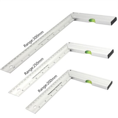 Thickening Aluminum Woodworking Square Gauge 90° Carpenter