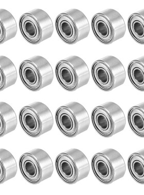 20pcs 693ZZ Ball Bearing 3mmx8mmx4mm Double Shielded Miniatu
