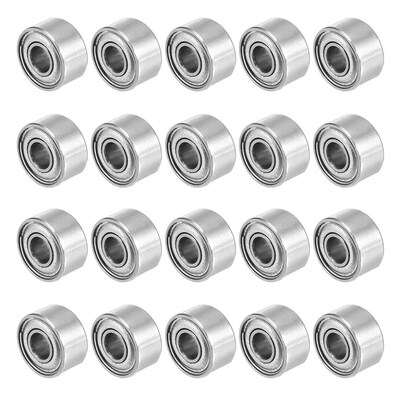 20pcs 693ZZ Ball Bearing 3mmx8mmx4mm Double Shielded Miniatu