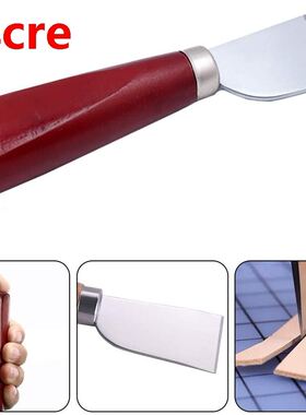 Leathercraft Knife - Leather Cutting Knife With Wooden Handl