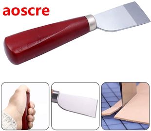 Leathercraft Knife - Leather Cutting Knife With Wooden Handl