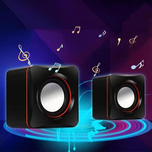 Portable computer speakers USB powered laptop speakers mini