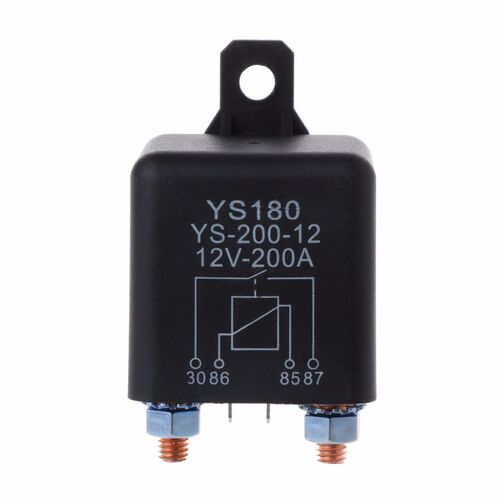 24V 200Amp Start Relay 5Pin Heavy Duty ON/OFF Switch Split C