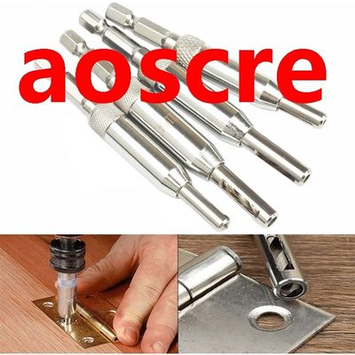 4pc/set Hinge drilling Boring Hole Wood Hole opener Puncher