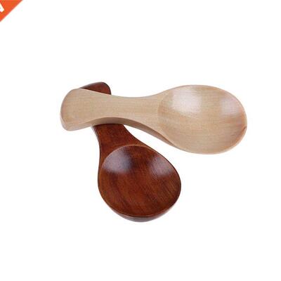 Wooden Spoon Tea Honey Coffee Condiment Salt Sugar Spoon Kit