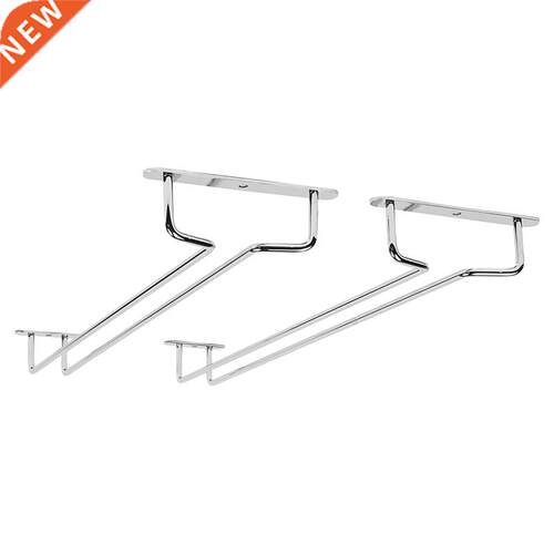 17-Inch Stainless Steel Wine Glass Rack,Under Cabinet Organi