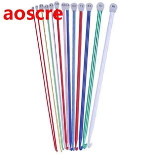 14 Size Tunisian Afghan Weave Chet Hooks Aluminum Knitti