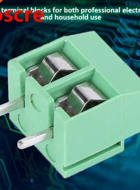 50pcs/Lot 2-Pin 5mm Pitch Screw Terminal Block KF126V-5.0-2P