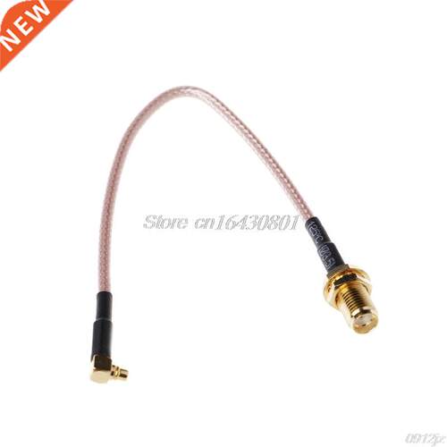 RF RP SMA Female to MMCX Male Right Angle Pigtail Cable RG31
