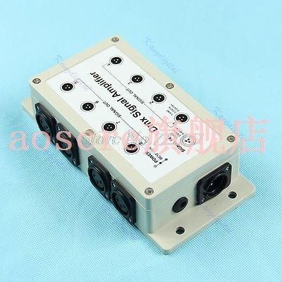 8 Channel Output DMX DMX512 LED Controller Signal Amplifier