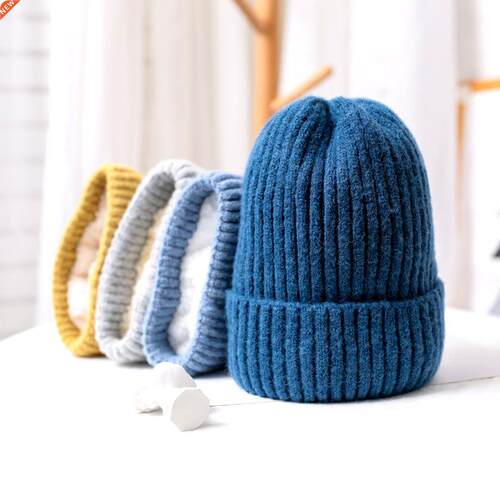 Fashion Warm Knitted Womens Hat Solid Winter Hats for Women
