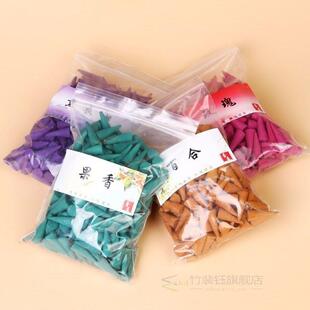Natural Incense Cones 50/100/200/500g Fragrant Tower Torn Pe