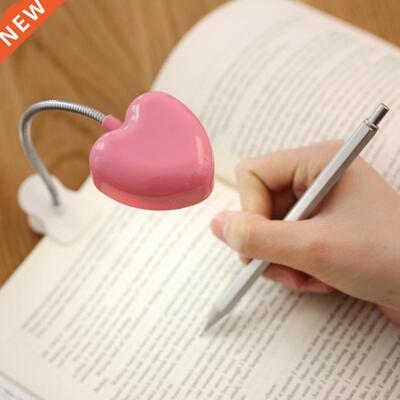 Mini LED Night Light Small Flexible Clip-on Love Shape Soft