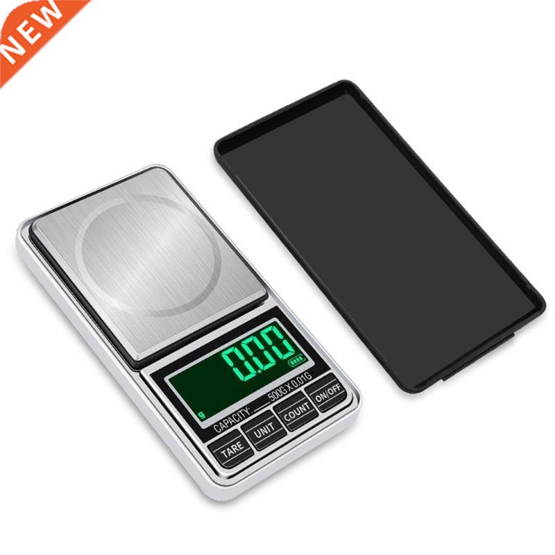 500g 0.1g/0.01g Mini Digital Scales Pocket Jewelry Scales Pr