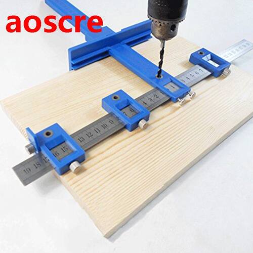 Multi-function Drill Punch Locator Furniture Woodworking Dri