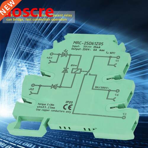 DC 5 v to 250 V AC PLC Interface Relay Module MRC-25D61Z055V