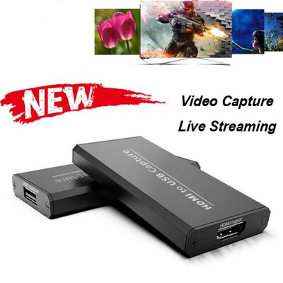 4K HDMI Video Capture Card Device 1080P HD Live Streaming US