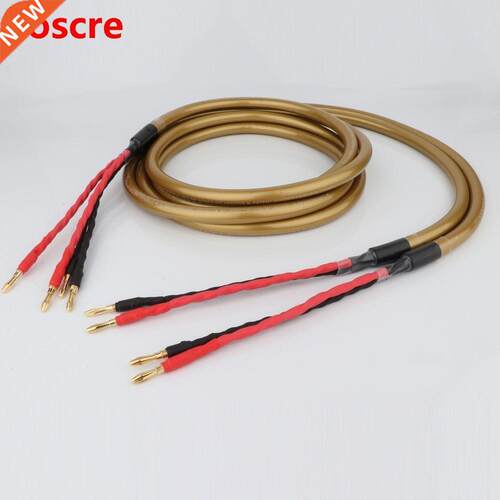 pair 2.5m Cardas Hexlink Gold Five Hi Fi Speaker cable HIFI