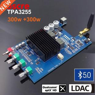 2*300W APTX-HD LDAC TPA3255 Bluetooth 5.0 PCM5102A High Powe