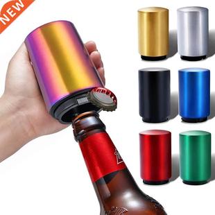 Stainless Steel Beer Wine Opener，Magnet-Automatic Beer Bott