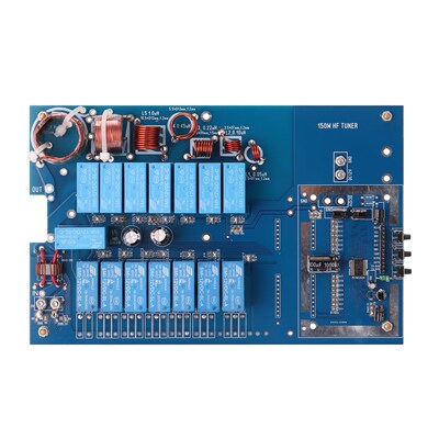 150W AT50 1.9~54MHz Automatic Antenna Tuner DIY Host Board+C