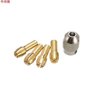 10Pcs Drill Brass Bits Chuck For Collet Tool 3.2m 0.5 Rotary