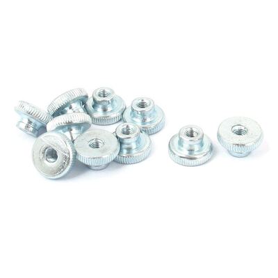 Knurled He Thumb Nut Fastener M3 10 Pcs