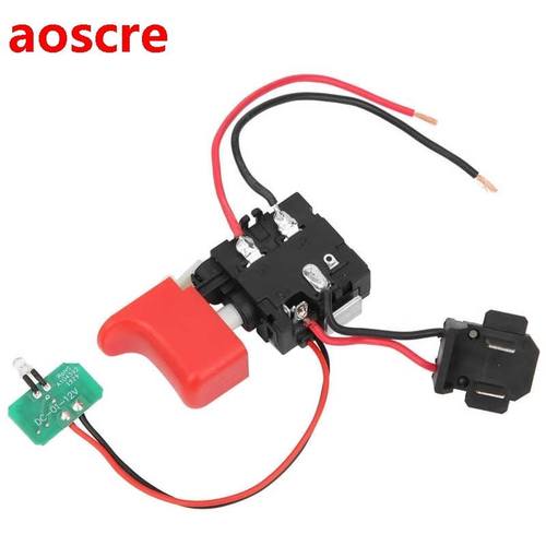 DCJZ1201 Drill Trigger Switch Drill Switch Electric Power To