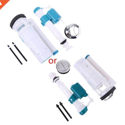 Dual Flush Fill Toilet Water Tank Connected Cistern Inlet Dr