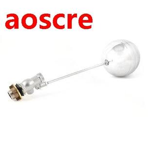 1PC Float Valve Silver Tone Metal Adjustable Floating Ball 1