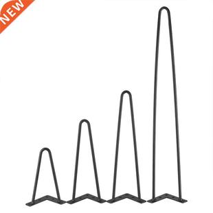 Metal Desk Legs 4Pcs Black Iron Table Desk Legs Home Accesso