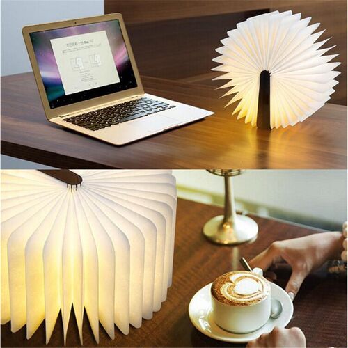 Party book folding LED book luminous light home decoration c