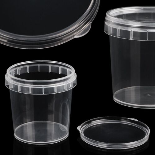 300ml Container Foam Storage Box Slime Mud Light Clay Organi
