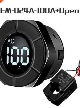 AC 30-500V 100A Digital Ammeter Current Panel Meter Ampere G