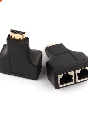 HDMI To Port RJ45 Network Cable Extender Over by for Cat 5e