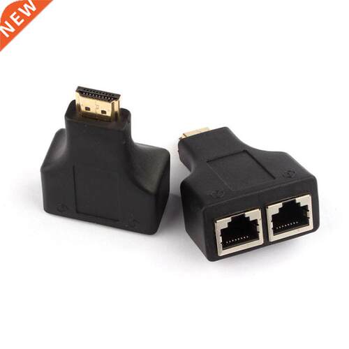 HDMI To Port RJ45 Network Cable Extender Over by for Cat 5e