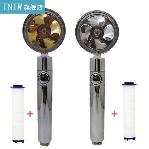 RecabLeght High Pressure Shower Head 360 Water Saving Bathro