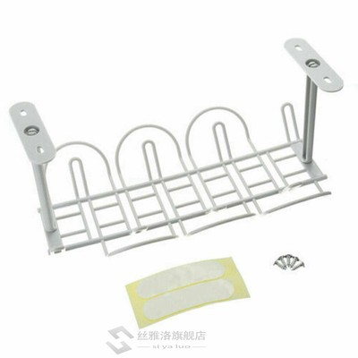 *1 piece under desk cable organizer tray cables managet Wire