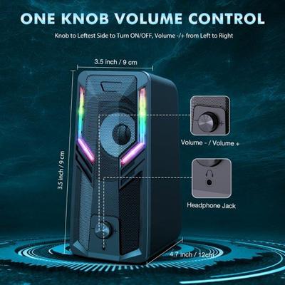 K1KF 7.48in Heigh Portable Speakers Cases Player Connect wit