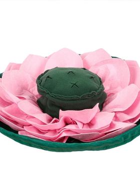 Lotus Shape Pet Dog Snuffle Mat Nose Smell Training Blanket